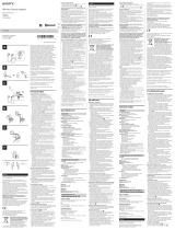 Sony WI-SP500 Referens guide