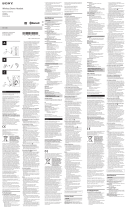 Sony WI-C300 Referens guide