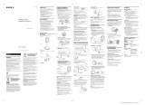 Sony MDR-RF810RK Bruksanvisning