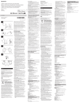 Sony WI-SP600N Referens guide