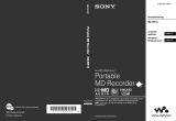 Sony MZ-RH10 Bruksanvisning