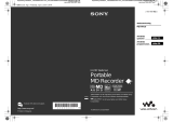 Sony MZ-RH710 Bruksanvisning