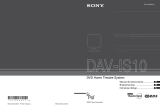 Sony DAV-IS10 Bruksanvisning