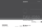 Sony DAV-IS50 Bruksanvisning