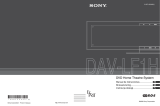 Sony DAV-LF1H Bruksanvisning