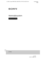 Sony HT-RT3 Bruksanvisning