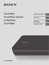 Sony HT-XF9000 Bruksanvisning