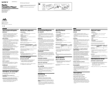 Sony WM-FX277 Bruksanvisning