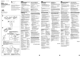 Sony WM-FX522 Bruksanvisning