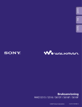 Sony NWZ-S618F Bruksanvisning