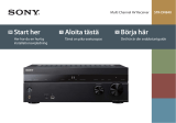 Sony STR-DN840 Snabbstartsguide