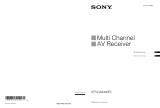 Sony STR-DA6400ES Bruksanvisning