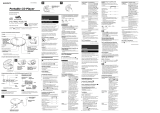 Sony D-EJ765 Bruksanvisning