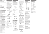 Sony MDR-NC33 Bruksanvisning