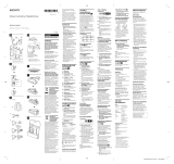 Sony MDR-NC300D Bruksanvisning