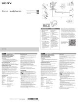 Sony MDR-1AM2 Bruksanvisning