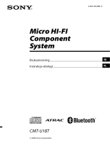 Sony CMT-U1BT Bruksanvisning