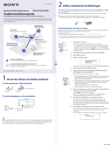 Sony NAS-SV20i Snabbstartsguide