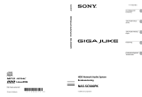 Sony NAS-SC500PK Bruksanvisning