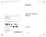 Sony SMP-N100 Bruksanvisning