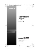 Sony SMP-U10 Bruksanvisning