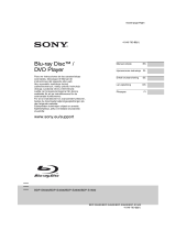 Sony BDP-S5500 Bruksanvisning