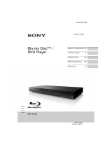 Sony BDP-S7200 Bruksanvisning