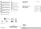 Sony BDP-A6000 Bruksanvisning
