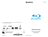 Sony BDP-S5000ES Bruksanvisning