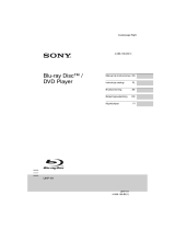 Sony UHP-H1 Bruksanvisning