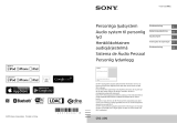 Sony SRS-X99 Bruksanvisning