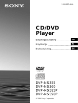 Sony DVP-NS360 Bruksanvisning