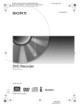 Sony RDR-GX210 Bruksanvisning