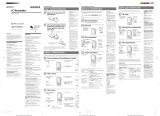 Sony ICD-P110 Bruksanvisning