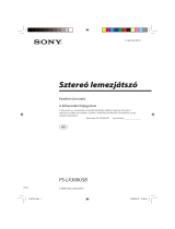 Sony PS-LX300USB Användarguide