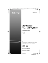 Sony DVP-FX930 Användarguide
