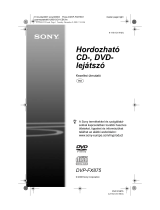 Sony DVP-FX875 Användarguide