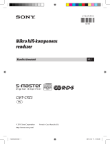Sony CMT-CPZ3 Användarguide