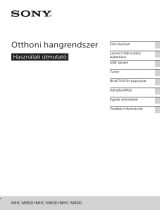 Sony MHC-M40D Användarguide