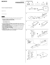 Sony DAV-TZ715 Quick Start Guide and Installation