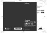 Sony MZ-RH710 Användarguide