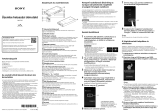 Sony NW-ZX2 Quick Start Guide and Installation