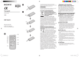 Sony DSLR-A700 Användarguide