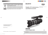 Sony NEX-VG10E Användarguide