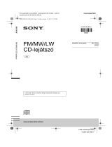 Sony CDX-GT40U Användarguide