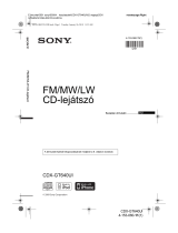 Sony CDX-GT640UI Användarguide