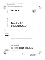 Sony MEX-BT3800U Användarguide