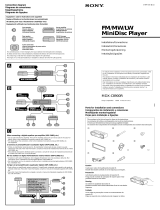 Sony MDX-C8900R Installationsguide