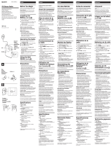 Sony SRF-46 Bruksanvisningar