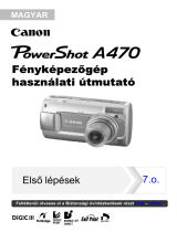 Canon PowerShot A470 Användarguide